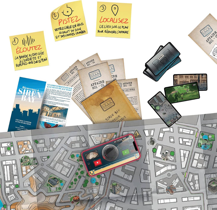 Asmodee Tracks Gesellschaftsspiel, für 1 bis 6 Spieler, ab 12 Jahren