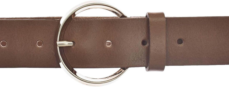 Vanzetti 35mm Full Leather Belt W85 Cognac