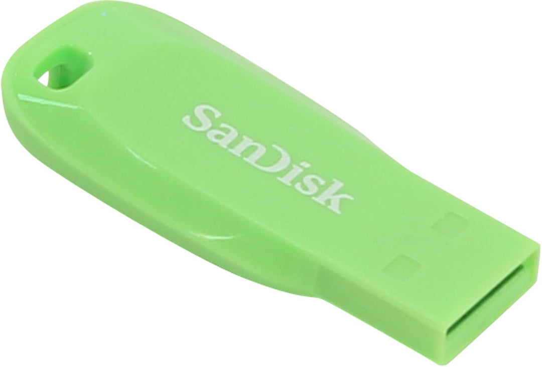 SanDisk SDCZ50C-032G-B35GE 32 GB Cruzer Blade USB 2.0 Flash Drive - Electric Green Grün 32GB Flash D