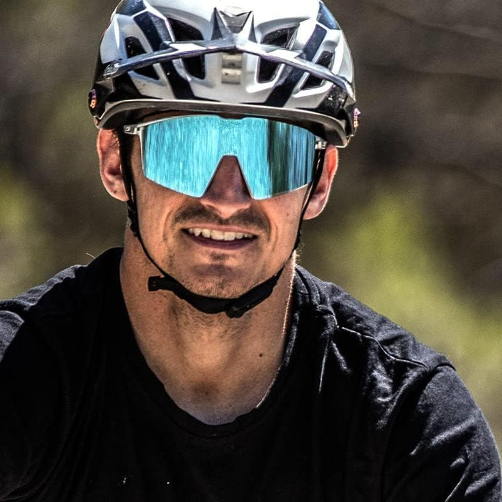 Julbo Unisex Edge Sunglasses Einheitsgrösse Schwarz Durchscheinend / Orange, Einheitsgrösse Schwarz