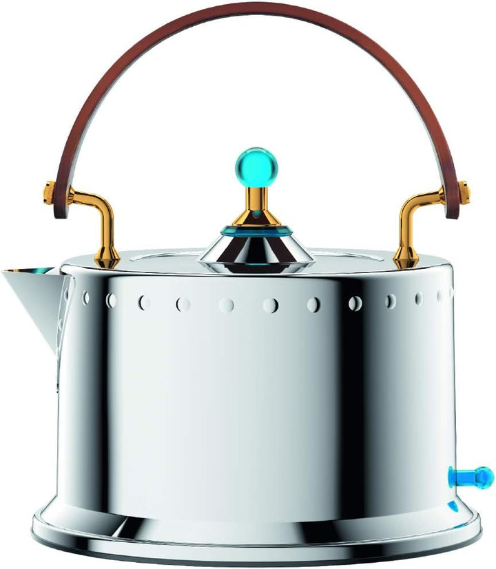 Bodum 12019-16 OTTONI Elektrischer Wasserkocher aus Edelstahl, 1,380 W, 1,0 l