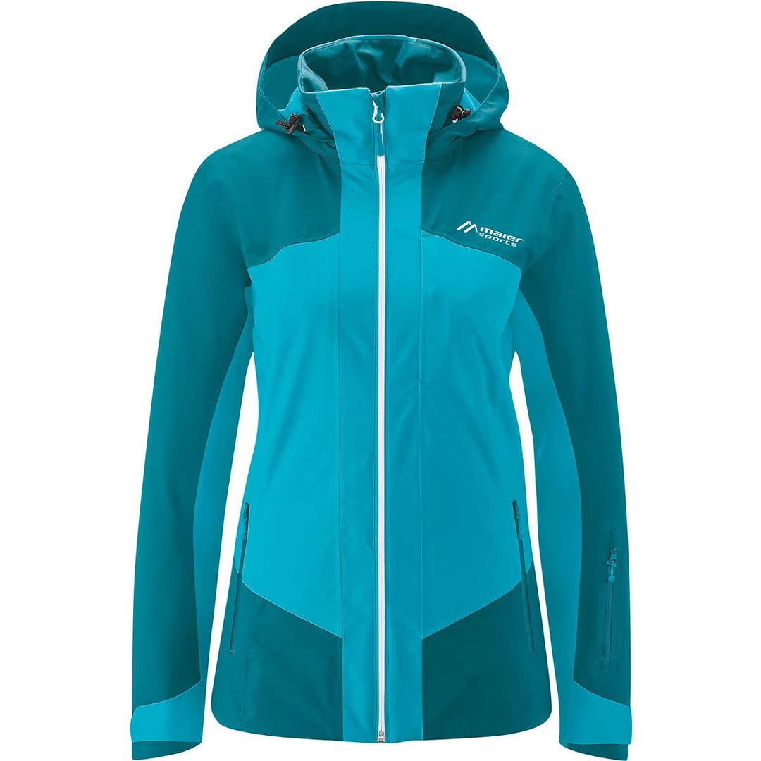 Maier Sports Damen Gravdal Xo2.0 W Outdoorjacke 36 dragon/turquoise, 36 dragon/turquoise