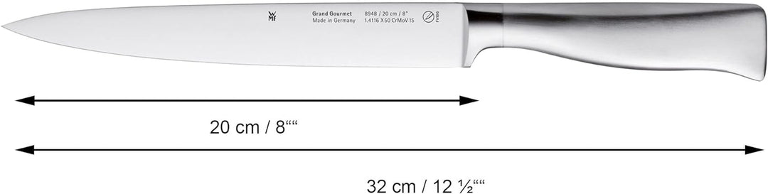WMF Grand Gourmet Fleischmesser 32 cm, Made in Germany, Messer geschmiedet, Performance Cut, Spezial