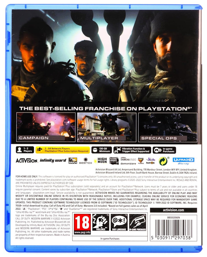 Call of Duty: Modern Warfare II PS5
