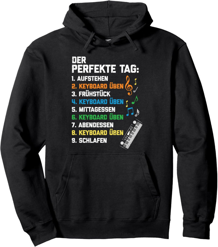 Der Perfekte Tag Keyboard Üben Keyboarden Synthesizer Pullover Hoodie