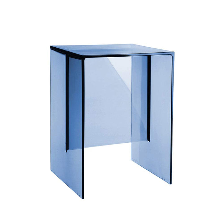 Kartell Max-Beam Hocker, Plastik, blau, 27 x 47 x 33 cm Blu Tramonto, Blu Tramonto