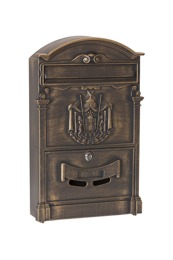 ARREGUI Residencia D-2151/B Individueller Briefkasten aus Aliminium im klassischen Stil, Grösse M (D