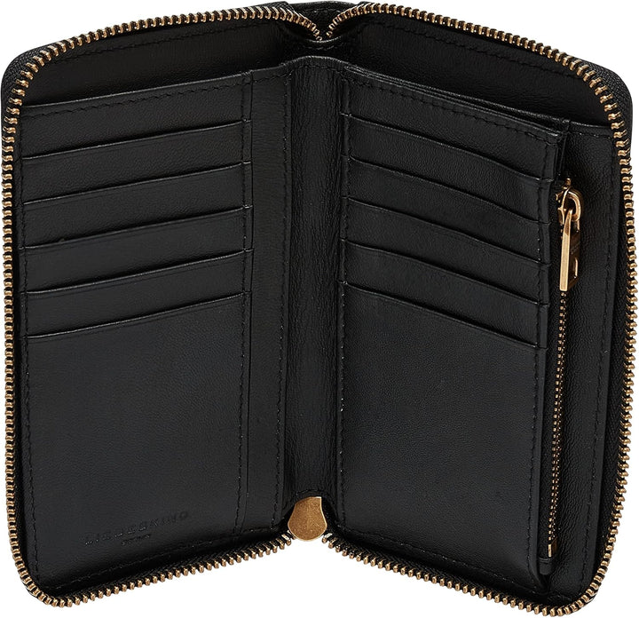 Liebeskind Berlin TYRA Frieda Geldbörse, Medium (HxBxT 9.5cm x 16.5cm x 2cm), Black Schwarz, Schwarz