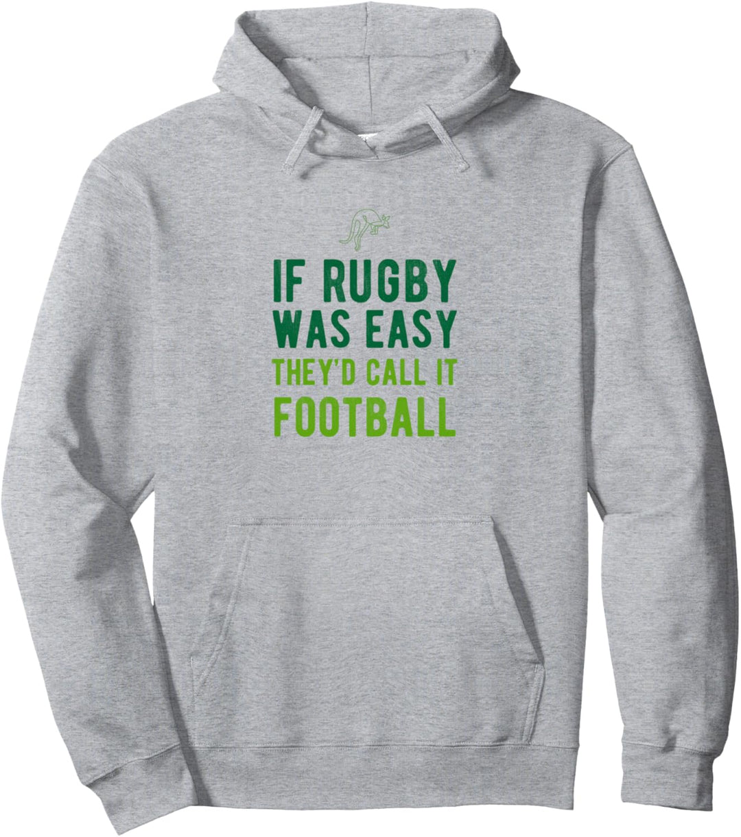 Fun If Rugby Easy Called Fussball Australia Day Aussie Geschenk Pullover Hoodie