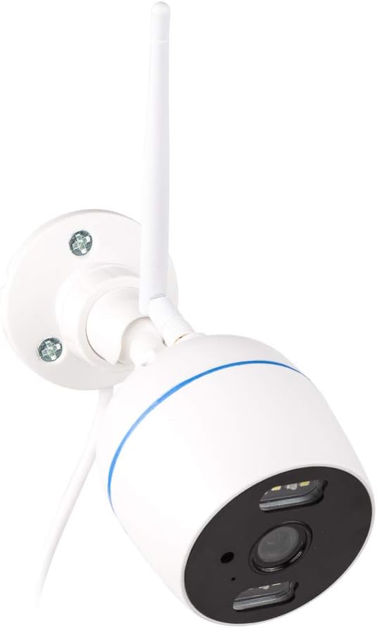 Kamera Videoüberwachung 1080p Kompatibel Tuya - Tag Nacht - Bewegungsmelder -Audio - Adapter 12VDC |