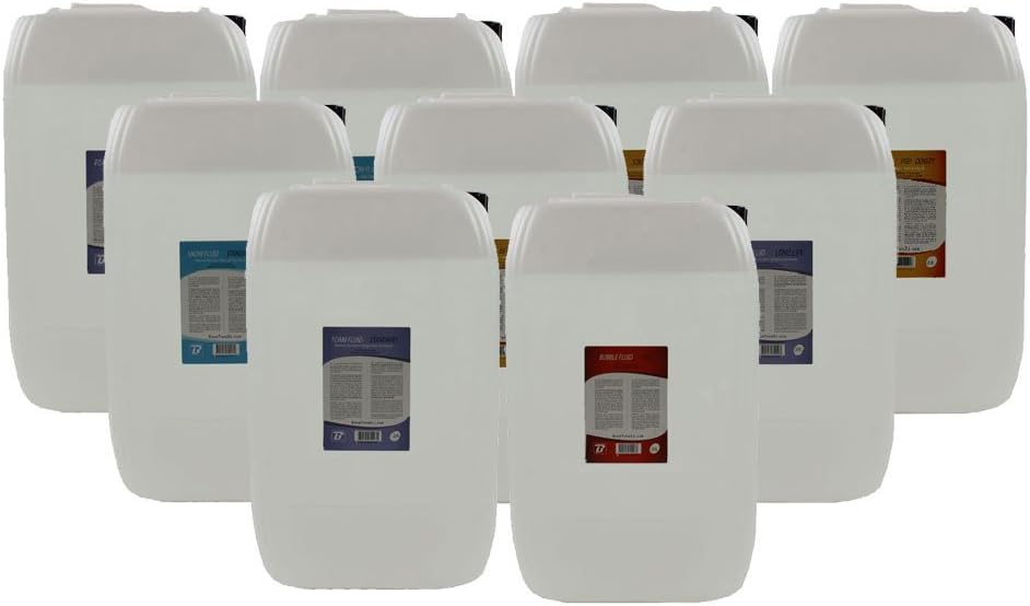 BoomToneDJ „Hazer Fluid Standard“ Flüssigkeit für Nebelmaschine, 5 Liter, transparent 20 l durchsich
