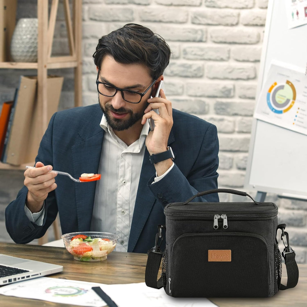 Lifewit Isolierte Kühltasche, Wiederverwendbare Lunchtasche, Tragbare Kühlbox, weiche Tragetasche, a