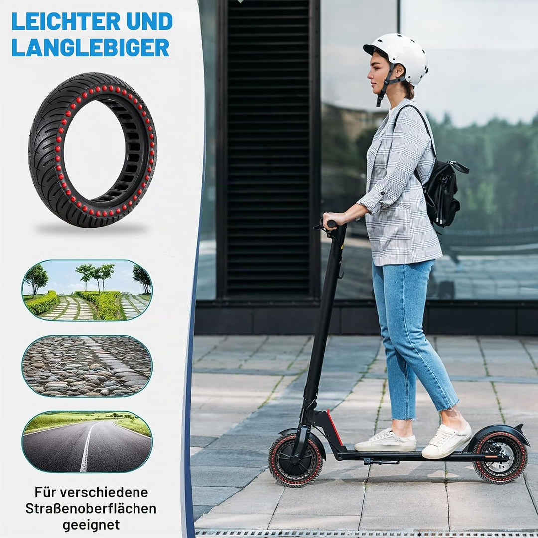 8,5x2.0 Solid Scooter Reifen, 8,5 Zoll E-Scooter Off-Road Reifen für Xiaomi Pro 2/M365 / M365 Pro/1S