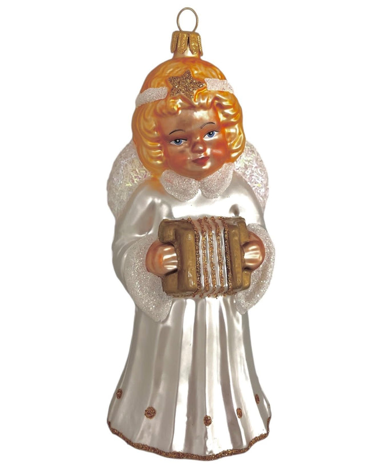 Glas Christbaumschmuck mundgeblasen handbemalt in Europa | Weihnachtsbaum Anhänger für Weihnachten |