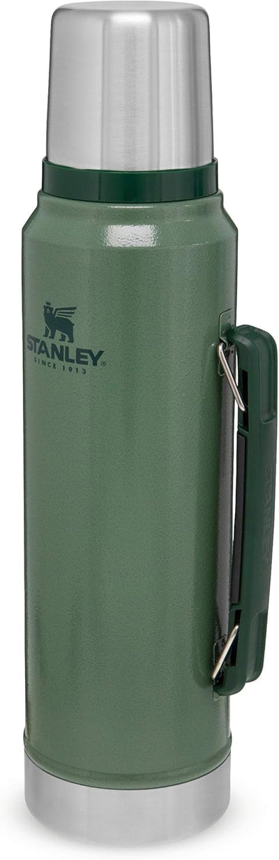 Stanley Classic Legendary Thermosflasche 1L - Thermos Hält 24 Stunden Heiss oder Kalt - Edelstahl Th