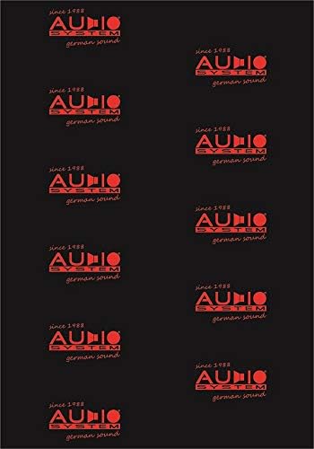 AUDIO SYSTEM ALUBUTYL 3000 EVO ALUBUTYL Dämmaterial mit starker Aluschicht - 5 Stück