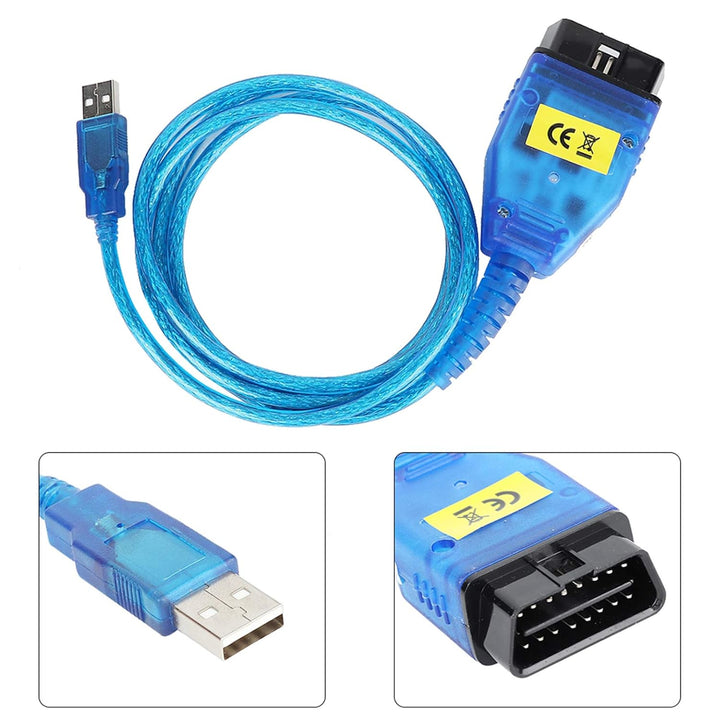 K + CAN-Diagnosekabel, USB-Schnittstellen-Diagnosekabel-Testleitung für K + DCAN K + CAN mit Schalte