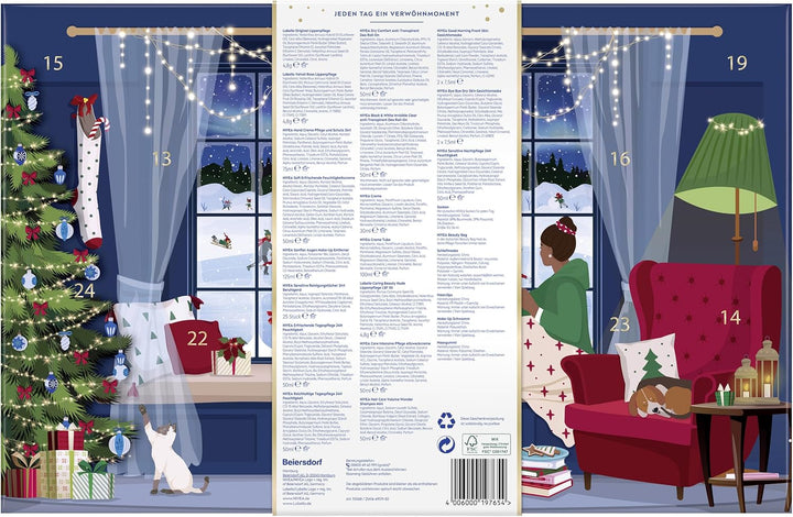 NIVEA Adventskalender 2025 – 24 Türchen mit verwöhnenden Überraschungen, Weihnachtskalender mit Pfle
