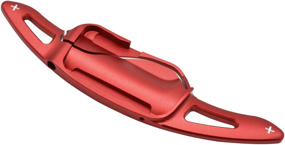 HIBEYO 1 Paar Auto Extensions Alloy Lenkräder Schaltwippen für Toyota Camry Corolla 2018 2019 2020 2