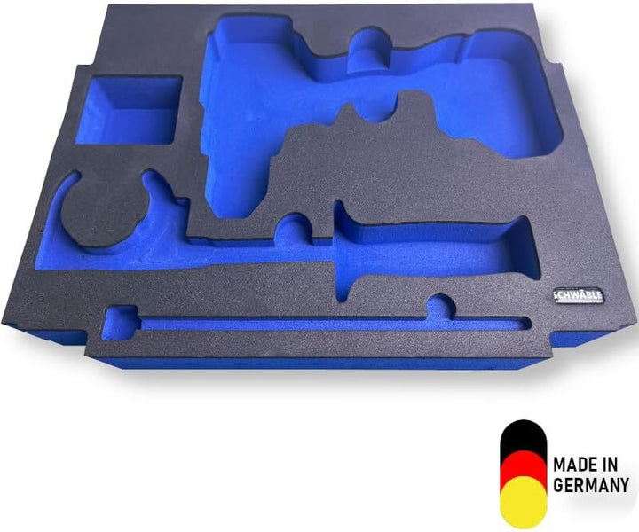 SCHWÄBLE® Schaumeinlage Schaumstoffeinlage für Makita Schlagbohrschrauber DHP486