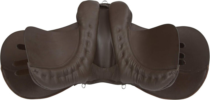 Kerbl 32198 Hafl.-Sattelset braun (incl.Gurt,Decke,Steigbügel,-riemen) braun Haflinger: 17.5 inches,