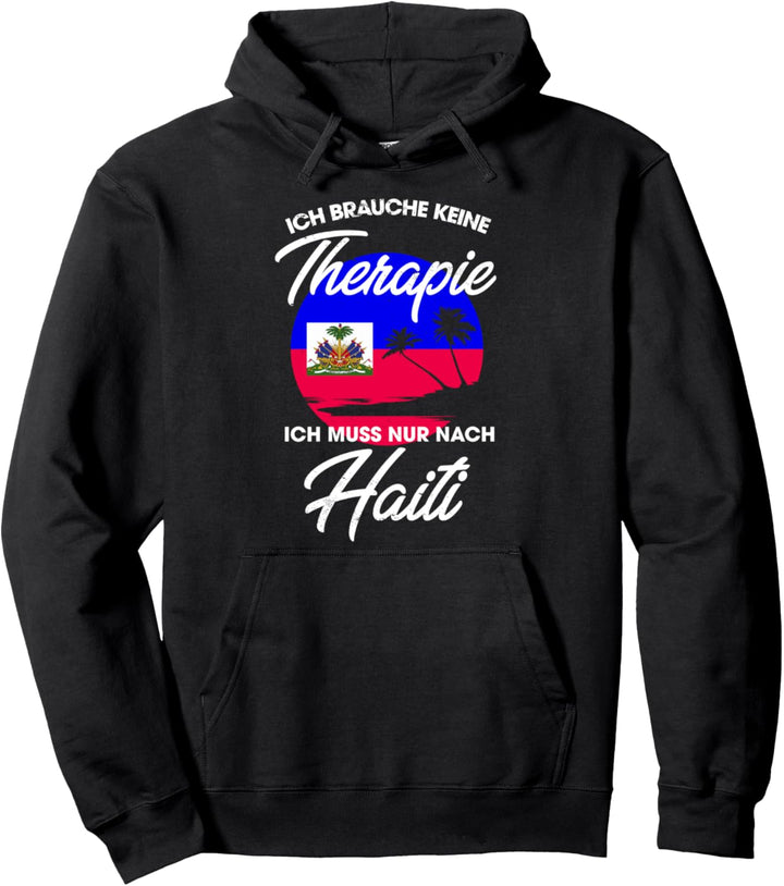 Haitianische Flagge I Haiti Urlaub I Haiti Pullover Hoodie