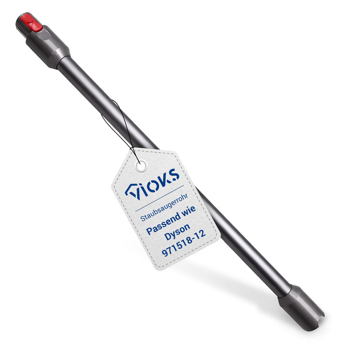 VIOKS Grau Saugrohr Staubsauger Ersatz für Dysоn 971518-12 | Verlängerungsrohr Stab, für Dysоn V12 S