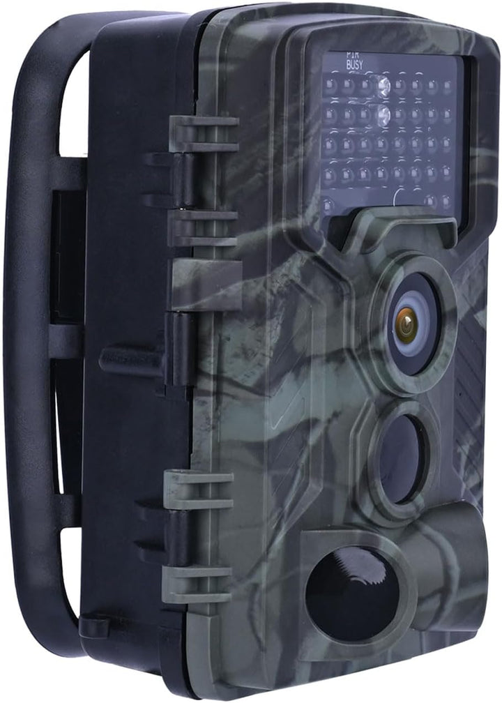 Full-HD-Wildkamera 24 MP mit 3 Bewegungssensoren – Nachtsicht, Serienbild- & Zeitraffer-Funktion, Fa
