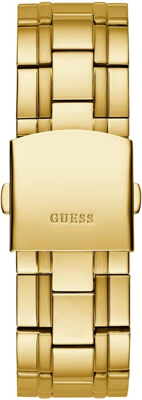 Guess US Men's Gold-Tone Multifunction Watch Golden, Golden