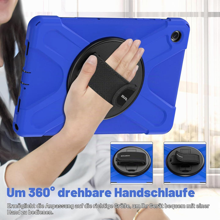 BRAECN Hülle für Samsung Galaxy Tab A9+ 11 Zoll SM-X210/SM-X216/SM-X218, Stossfeste Robuste Tragbare