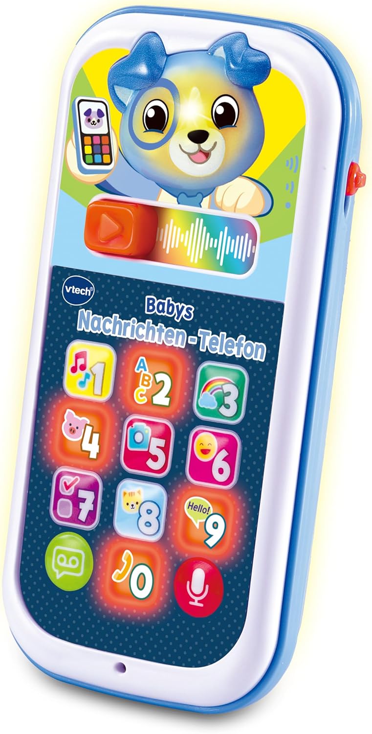 Vtech Babys Nachrichten-Telefon - Tolles Spiel-Handy - Für Kinder von 9-36 Monaten