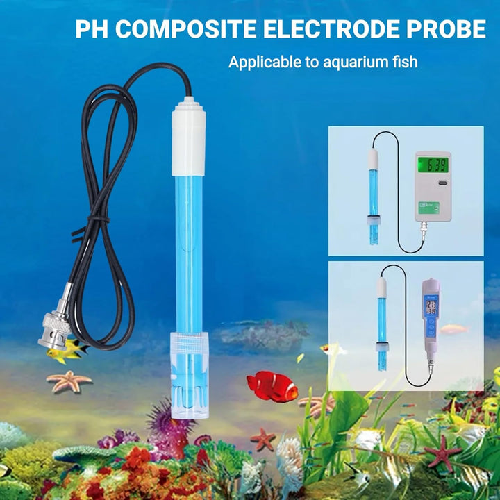 PH Elektrode Testwerkzeug BNC-Stecker, PH sonde bnc pool Kunststoffschale, 0.00-14.00PH, 0-60℃, ph c