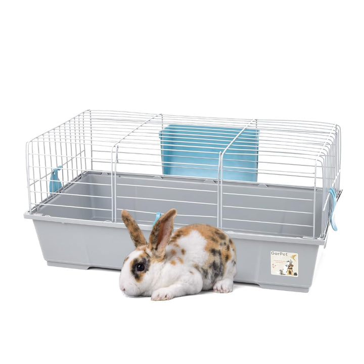 GarPet Kaninchenkäfig innen Indoor Hasenkäfig Meerschweinchen Käfig Hasenstall Kaninchenstall Nagerk