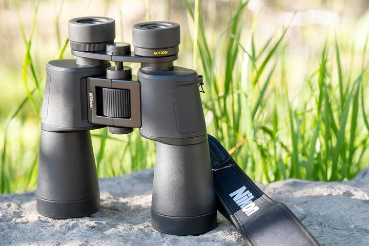 Nikon Action 10x42 Fernglas (leicht zu Tagen und zu bedienen, Gute räumliche Sicht, für Wanderungen,