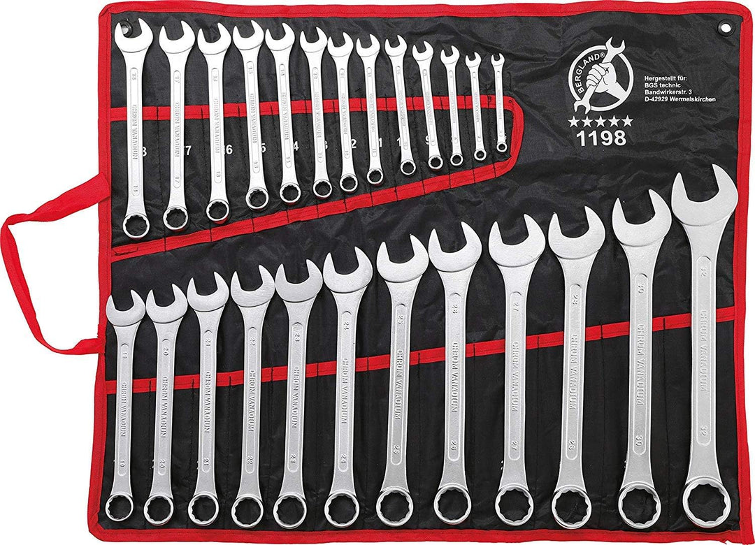 KS Tools 917.0779 1/4" + 3/8" + 1/2" Steckschlüssel-Satz, 179-tlg. &amp; Kraftmann Maul-Ringschlüssel-Sa