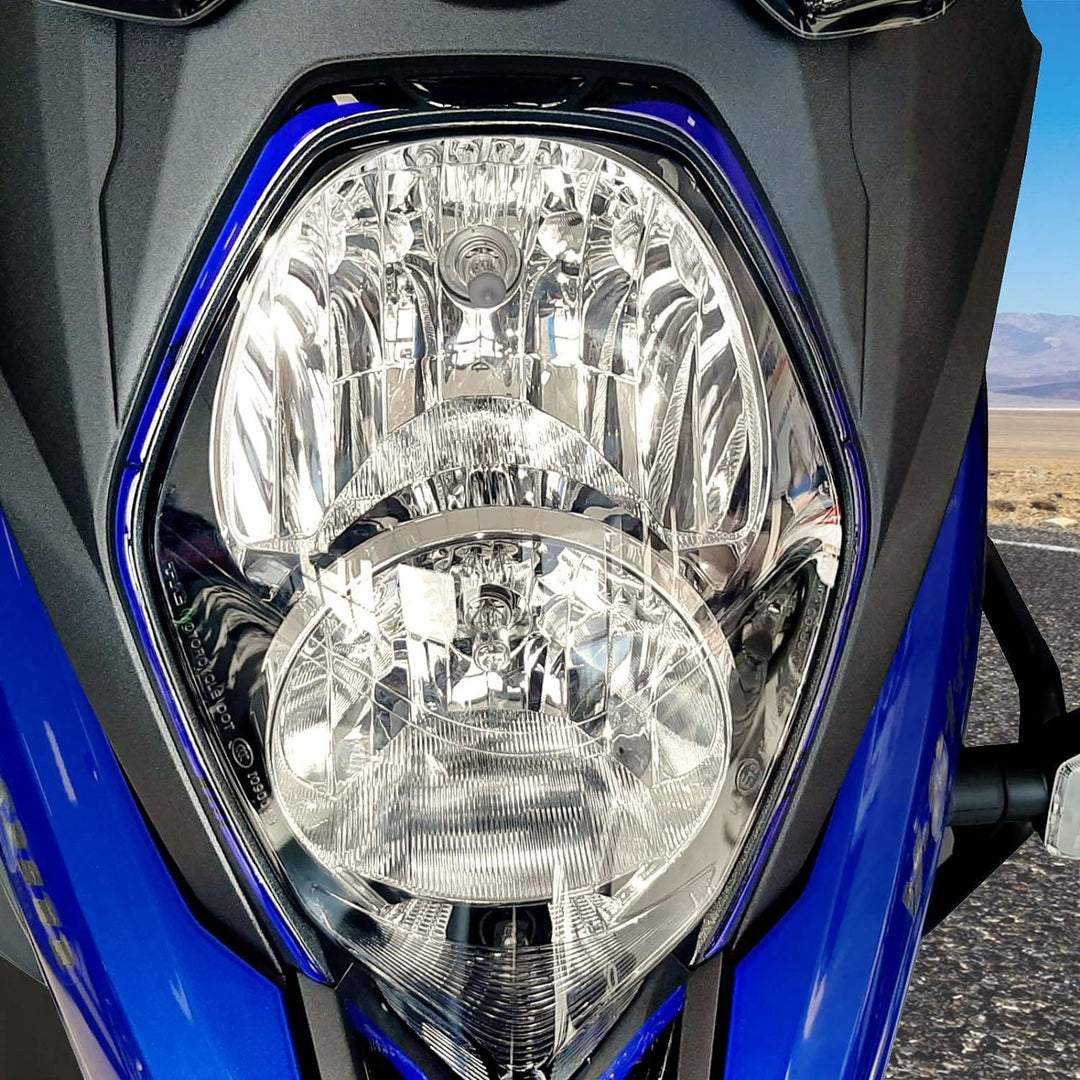 Aufkleber 3D Kompatibel Mit Suzuki V-Strom 650 XT 2020 2021 2022 Komplett-Set Blau