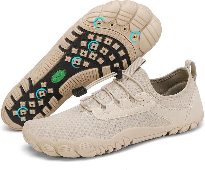 SAGUARO Badeschuhe Damen Aquaschuhe Herren Slip On Atmungsaktiv Schnelltrocknend Wasserschuhe Outdoo
