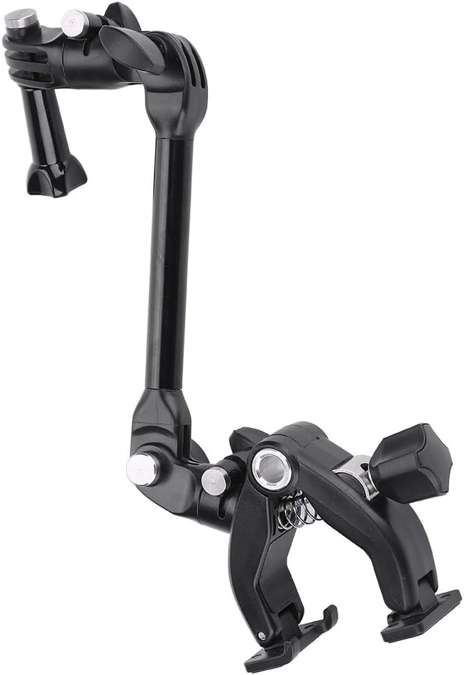 Action Kamera Musik Clip,360° Drehung Flexibles Schiessen Verstellbarer Arm Clip Einbeinstativ Halte
