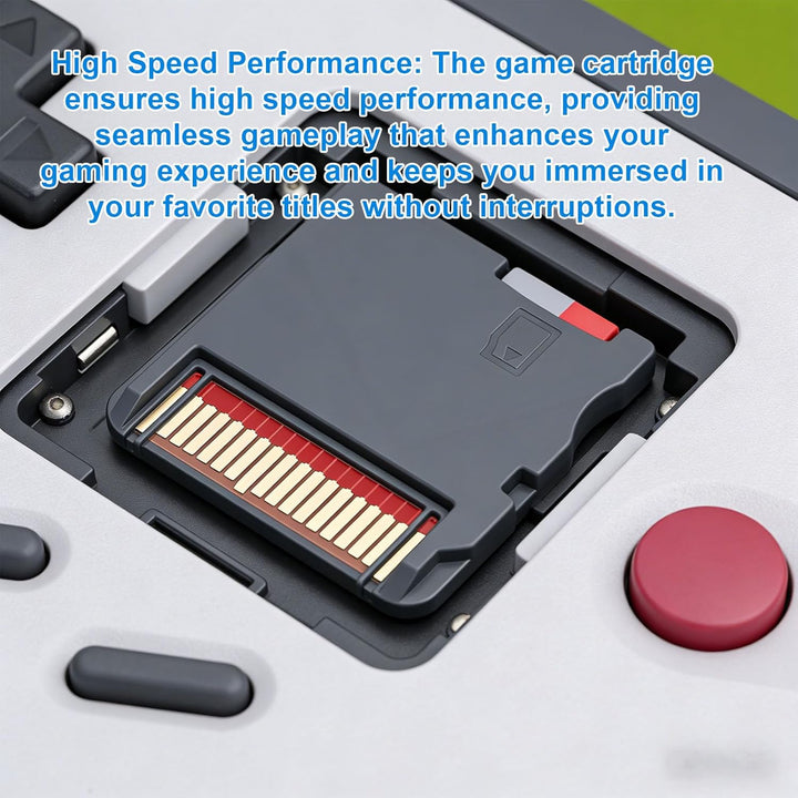 7800 Spiele in 1 Modulkarte, Passend für NDS/3DS/2DS/NDSL, Retro-Spielesammlung, Integrierte GBA-, G