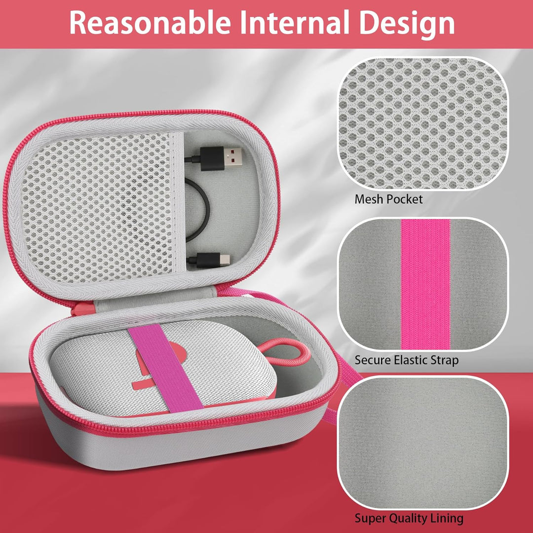 co2CREA case Hart Reise schutzhülle Etui Tasche für Anker Soundcore Select 4 Go Bluetooth Lautsprech