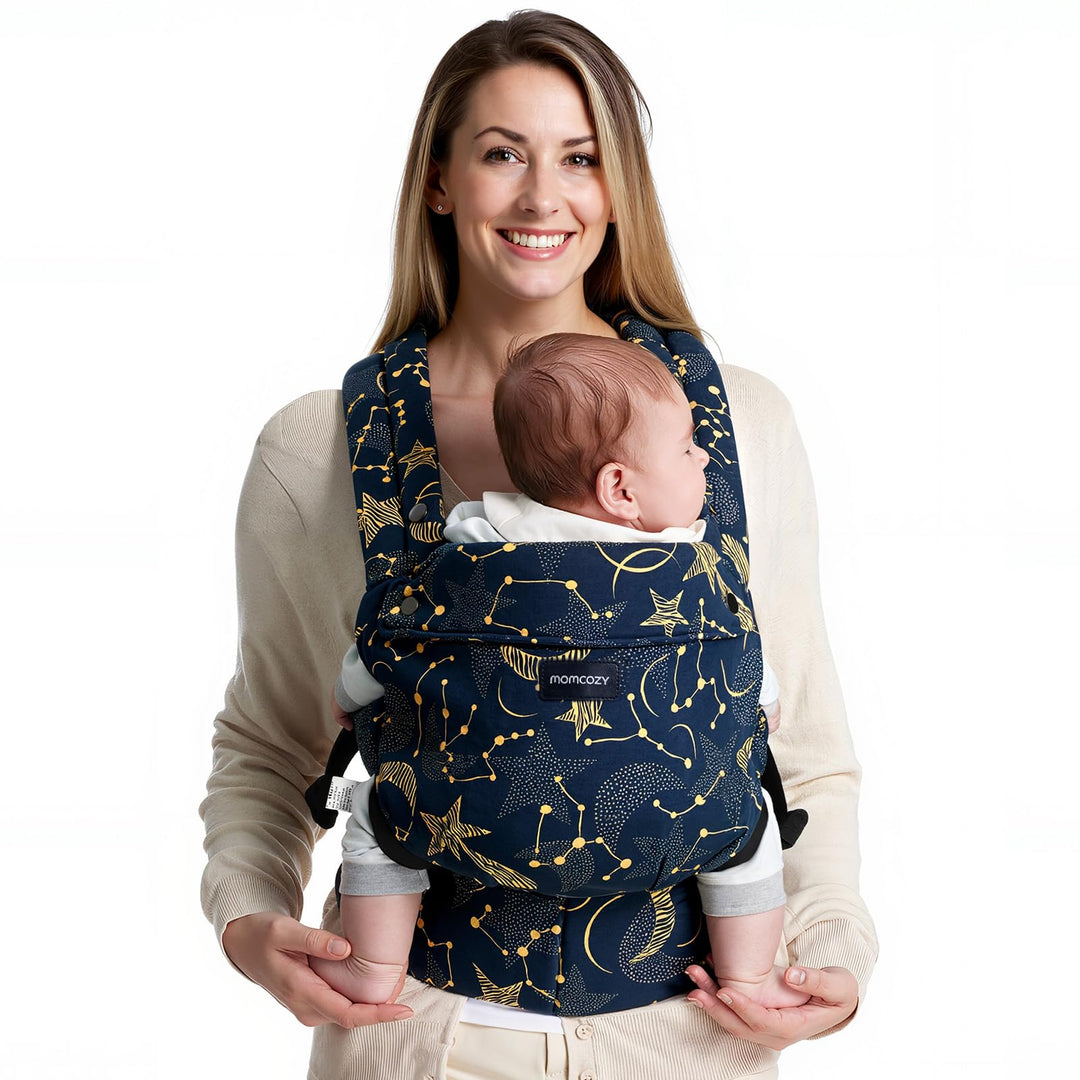 Momcozy Babytrage – Baby Carrier für Kleinkind (3-20 kg) · Ohne Einsätze