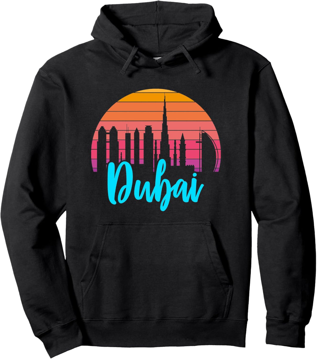 Dubai Urlaub Stadt Reise Geschenk Pullover Hoodie