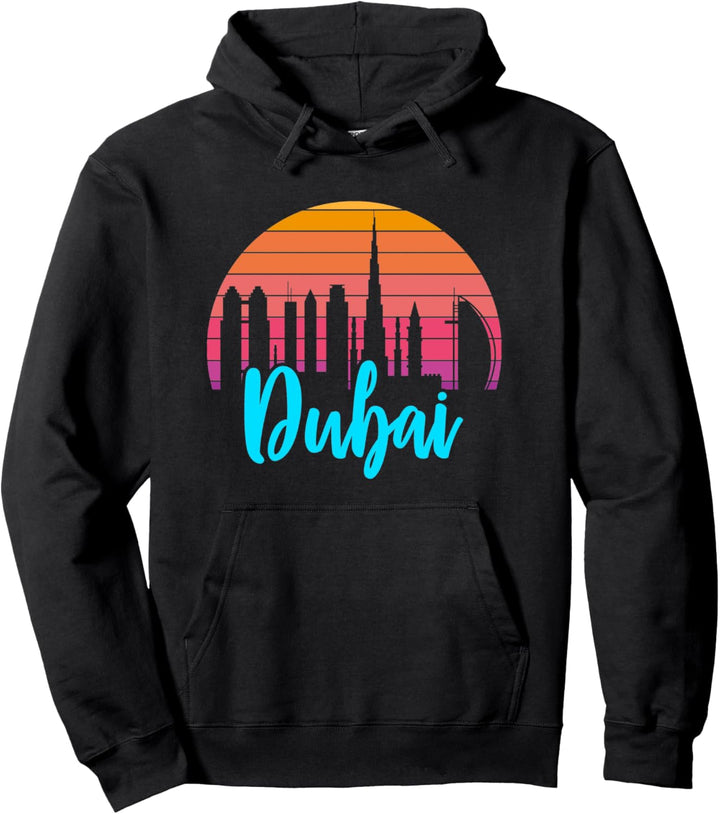 Dubai Urlaub Stadt Reise Geschenk Pullover Hoodie