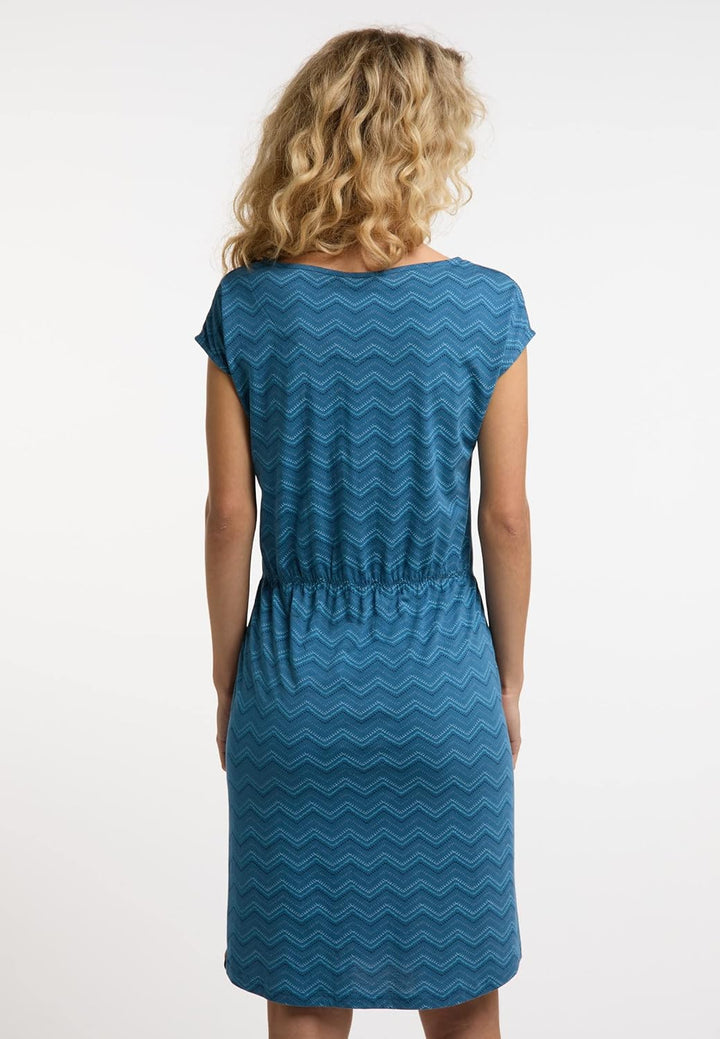 Ragwear LILITHE Damen Kleid M Indigo Blue, M Indigo Blue