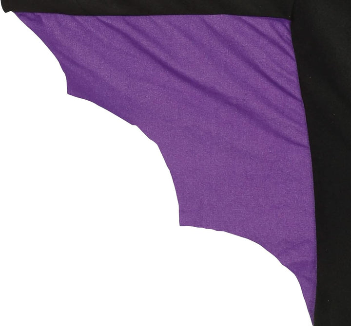 FIESTAS GUIRCA Fliegende Fledermaus Kostüm für Jungen - Kostüm für Kinder Halloween Schwarz-Violett,