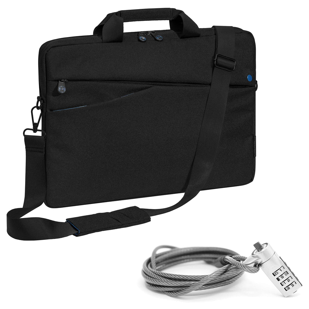 PEDEA Laptoptasche Fashion Notebook-Tasche Umhängetasche mit Schultergurt inkl. Notebookschloss 13,3