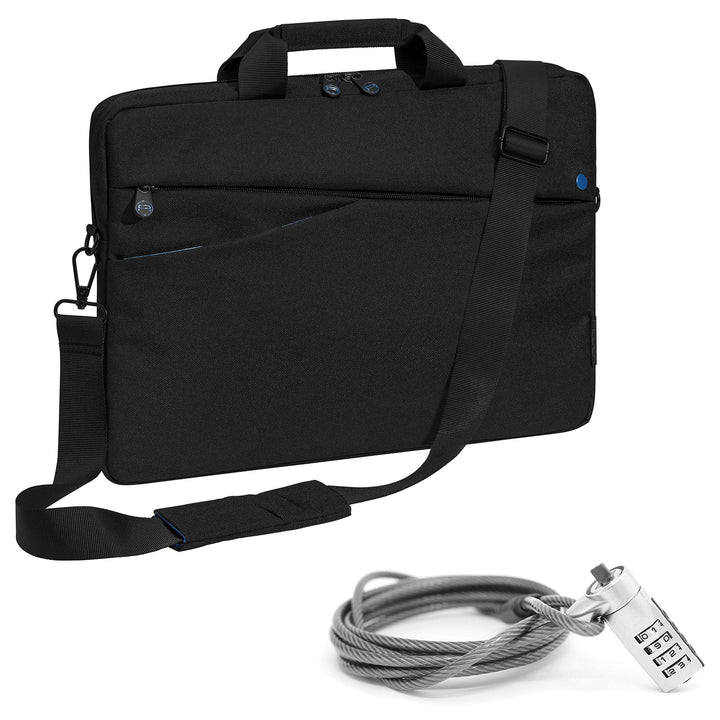PEDEA Laptoptasche Fashion Notebook-Tasche Umhängetasche mit Schultergurt inkl. Notebookschloss 13,3