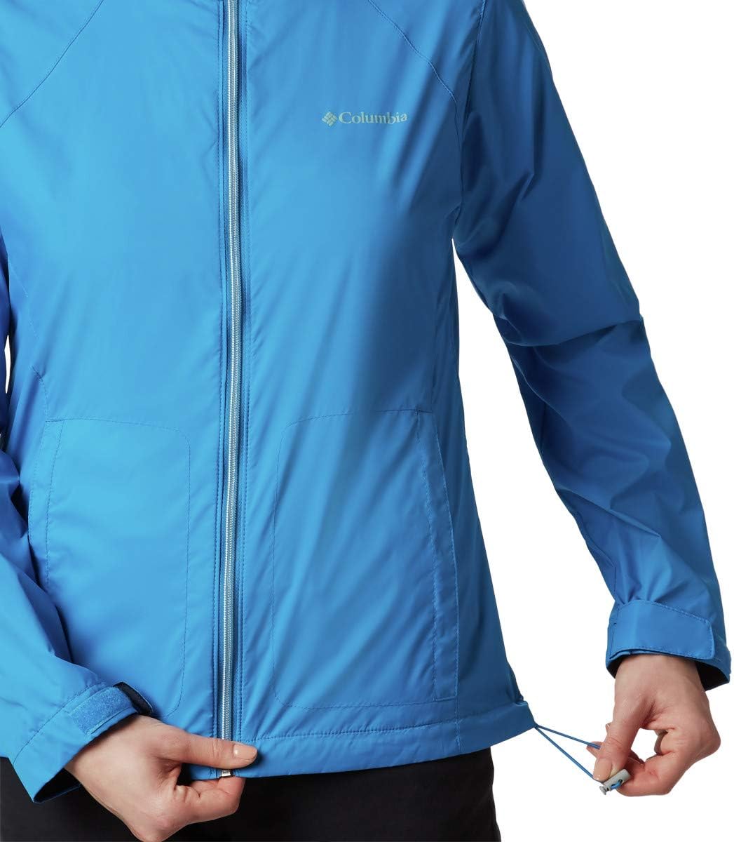 Columbia Damen Switchback III Jacket Wasserdichte Regenjacke (1er Pack) L Fathom Blue, L Fathom Blue
