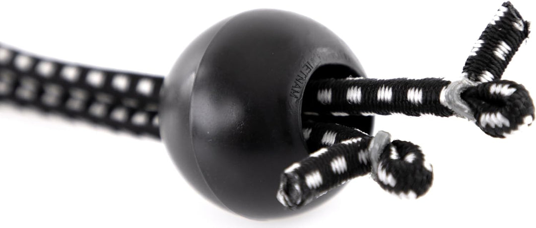 Kotap BB-11B Ball Bungee, 11-Inch, Black, 25-Piece by Kotap