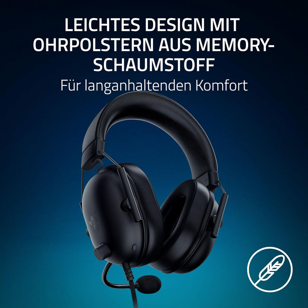 Razer Blackshark V2 X (Playstation) - Kabelgebundenes E-Sport Headset für Playstation Konsole (250g,